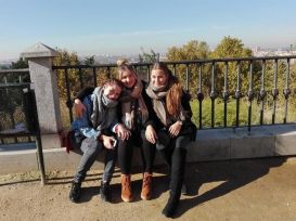 Alumnas de Capicúa.Excursión Barrio La Latina